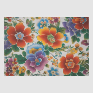 Papel De Seda Impresión de Flor Italiana Decoupage /