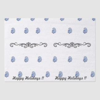 Papel De Seda Impresión de flores minimalistas modernas