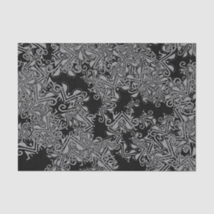 Papel De Seda Impresión de la elegancia del tribalismo moderno