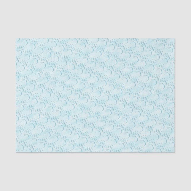 Papel De Seda Impresión de la hoja de oso polar (Anverso)