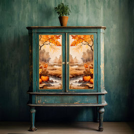 Papel De Seda Impresión de la página de desconexión del paisaje 