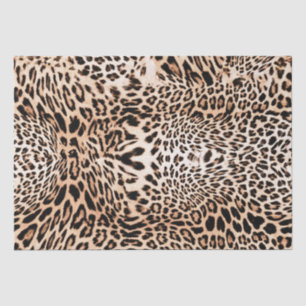Papel De Seda Impresión de leopardo