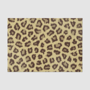 Papel De Seda Impresión de leopardo/chita