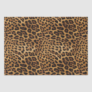 Papel De Seda Impresión de leopardo marrón de moda