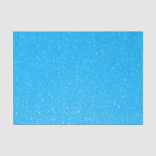 Papel De Seda Impresión de Purpurina azul de bebé blanda