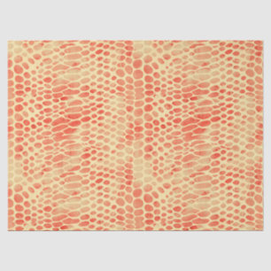 Papel De Seda Impresión de serpientes acuarelas