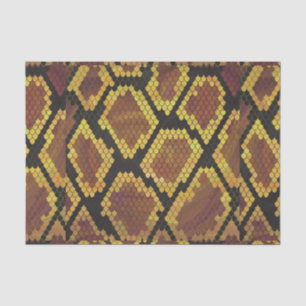 Papel De Seda Impresión de Snack Brown y Gold