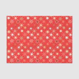 Papel De Seda Impresión de Starburst moderna, Naranja de mandarí