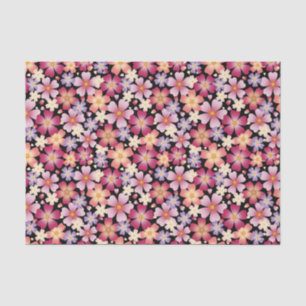 Papel De Seda Impresión floral Dreamy Plum & Cherry Blossoms (Ne