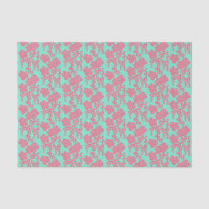 Papel De Seda Impresión floral japonesa