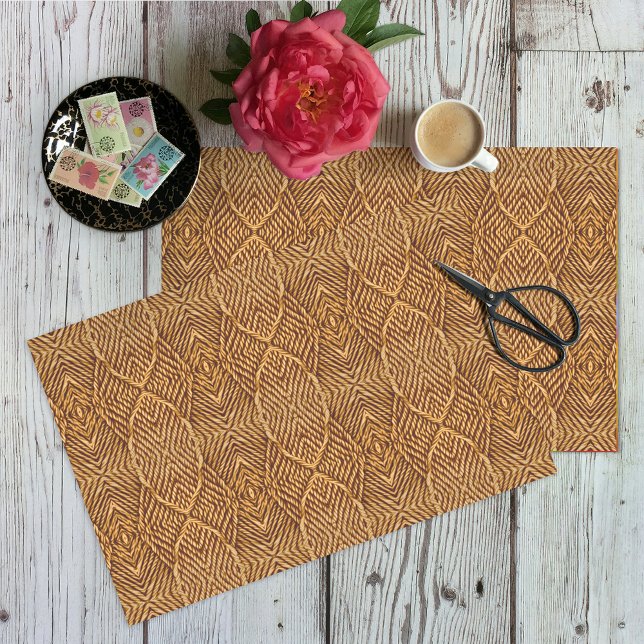 Papel De Seda Impresión natural de la planta de yute de yute - A (Subido por el creador)