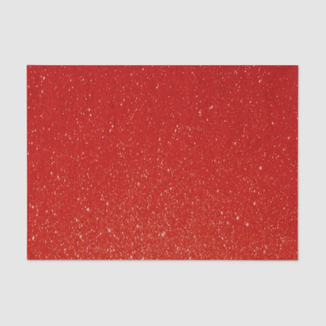 Papel De Seda Impresión rojo oscuro suave del purpurina (Anverso)