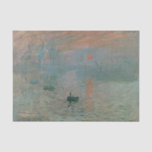 Papel De Seda Impresión Sunrise de Claude Monet