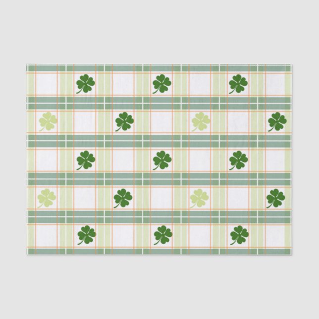 Papel De Seda Impresionante Día de San Patricio (Anverso)
