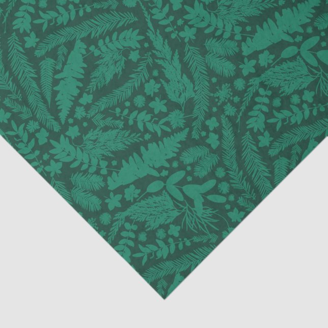 Papel De Seda Impresiones botánicas (Detalle)