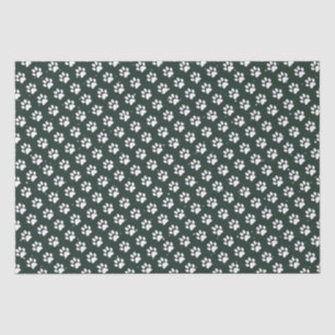 Papel De Seda Impresiones Cute Paw Nieve Navidades de cumpleaños