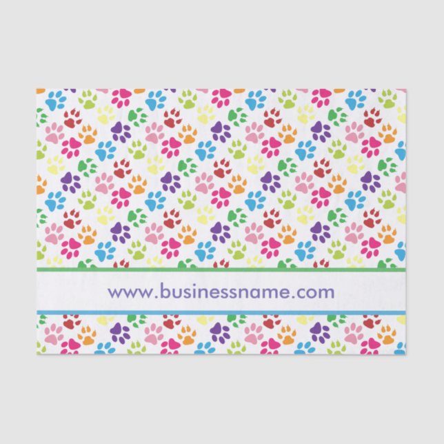 Papel De Seda Impresiones de hojas de colores múltiples (Anverso)