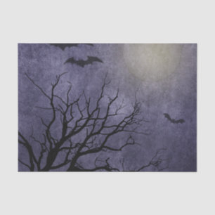 Papel De Seda Impresiones fantasmagóricas de Halloween