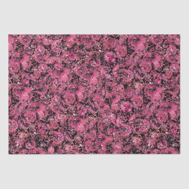 Papel De Seda Impresiones florales de KiniArt (Anverso)