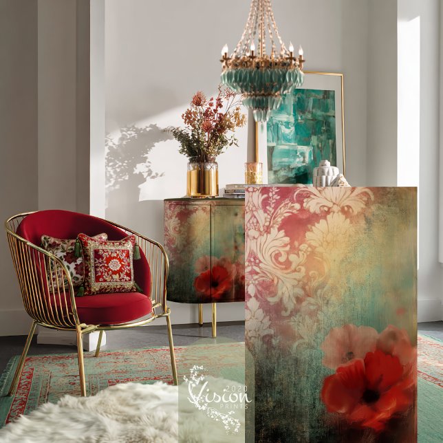 Papel De Seda Impresiones nouveau Patrones y Patina floral (Nouveau Impressions, Patterns, Patina and Floral, Decoupage Tissue Paper.)