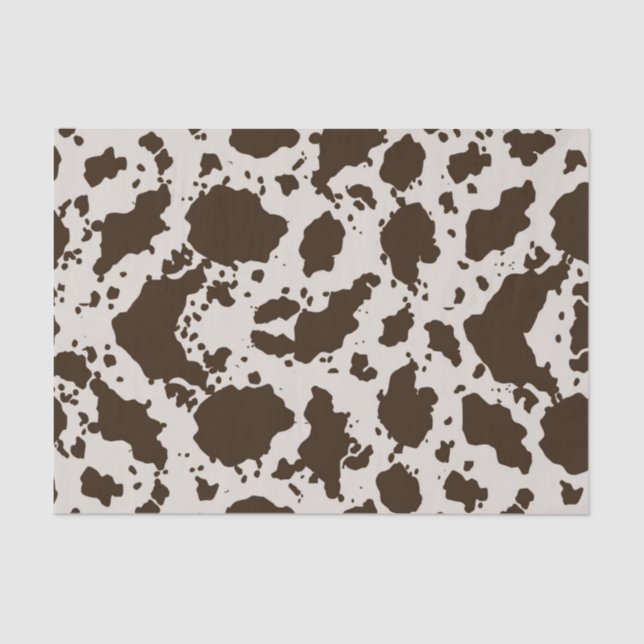 Papel De Seda Imprimir vaca   (Anverso)