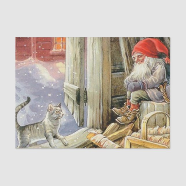 Papel De Seda "In the Woodshed" por Jenny Nystrom (Anverso)