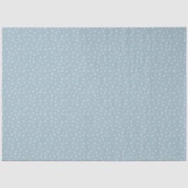 Papel De Seda Incentivo Copos de Nieve Hielo Azul Retro Inspirad