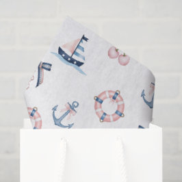Papel De Seda Infusión náutica y de Coquette.