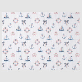 Papel De Seda Infusión náutica y de Coquette.