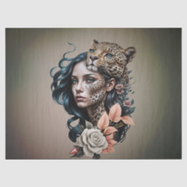 Papel De Seda Interacción fascinante entre el animal y el humano