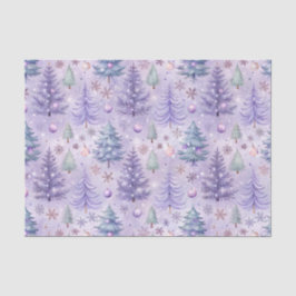 Papel De Seda Invierno de los Navidades Lavender
