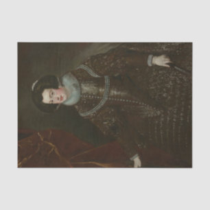 Papel De Seda Isabel de Borbón, Esposa de Felipe IV de España