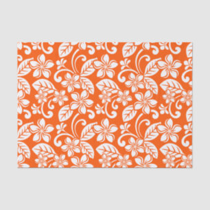 PAPEL DE SEDA ISLAND PLUMERIA (MUY NARANJA)