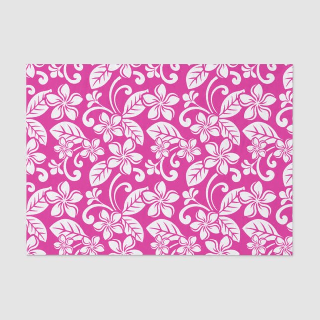 PAPEL DE SEDA ISLAND PLUMERIA (ROPA CALIENTE) (Anverso)