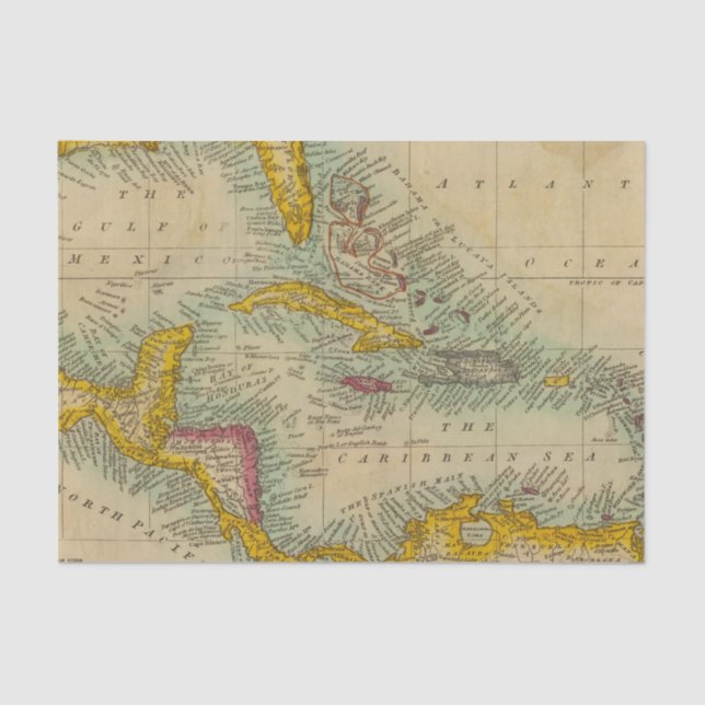 Papel De Seda Islas del oeste de la India (Anverso)