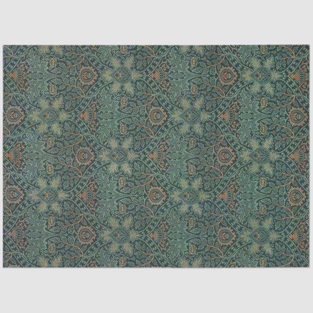 Papel De Seda Ispahan (por John Henry Dearle) (Anverso)