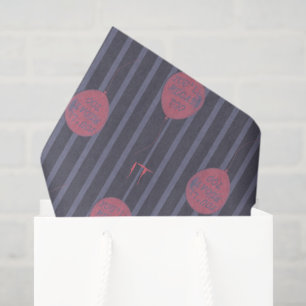 Papel De Seda IT - Flotará demasiado patrón de rayas de globo