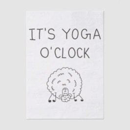 Papel De Seda It’s Yoga O’Clock Sheep