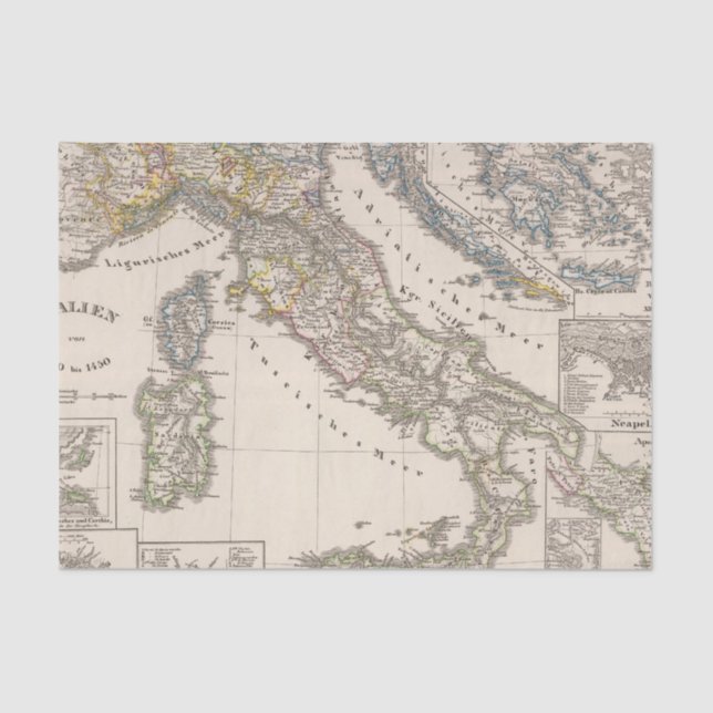 Papel De Seda Italia a partir de 1270 a 1450 (Anverso)