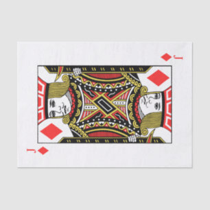 Papel De Seda Jack de diamantes