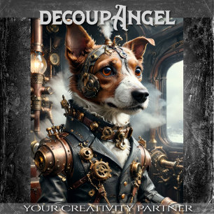 Papel De Seda Jack Russell - Decoupage -