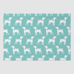 Papel De Seda Jack Russell Terrier Dog Puppy