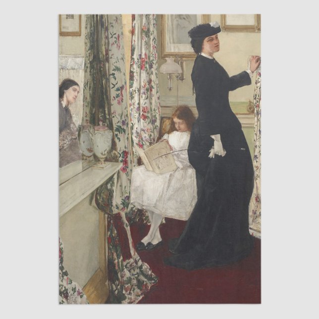 Papel De Seda James Whistler - La sala de música (Subido por el creador)