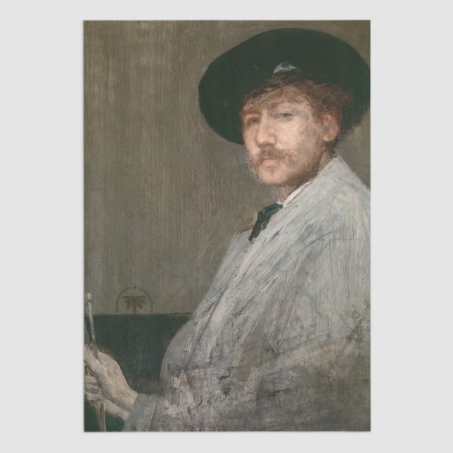 Papel De Seda James Whistler - Retrato del pintor (Subido por el creador)