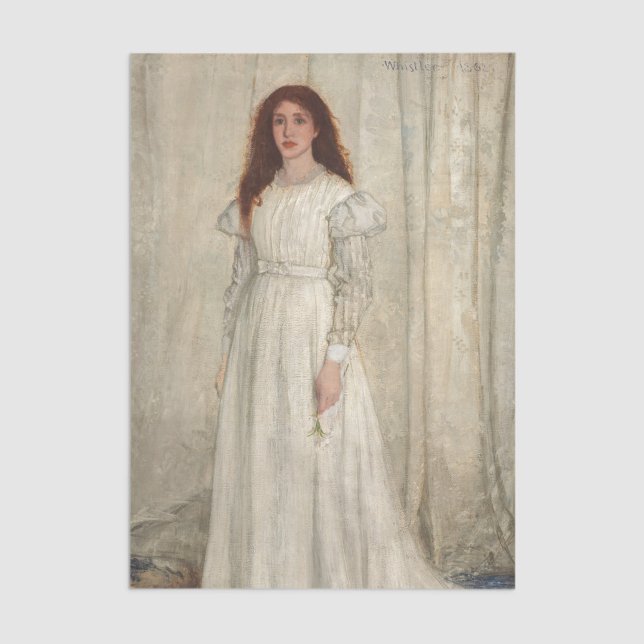Papel De Seda James Whistler - Sinfonía en blanco No. 1 (Subido por el creador)