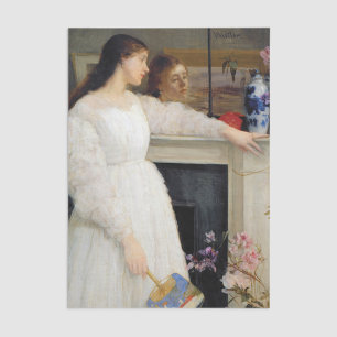 Papel De Seda James Whistler - Sinfonía en blanco No. 2