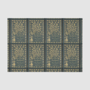 Papel De Seda Jane Austen Pride y Prejudice Peacock Book Cover