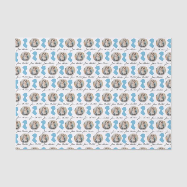 Papel De Seda Jane Austen Tissue Paper (Anverso)