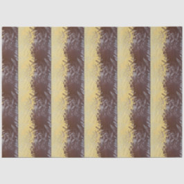 Papel De Seda Japanese Botanical Minimal Leaves Soft Gold Light