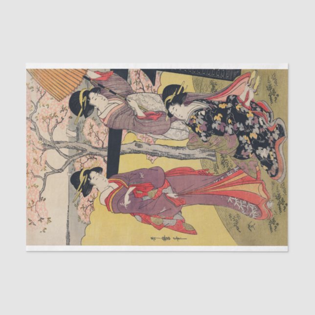 PAPEL DE SEDA JAPONESES CON TONO BLOSSOM DE CERO (Anverso)